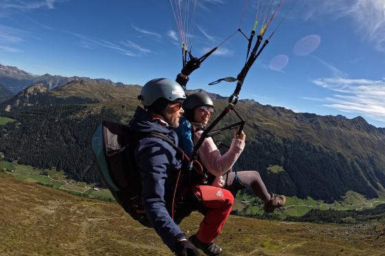 Parapente à Davos  - 1 vol pour 2 personnes 16 