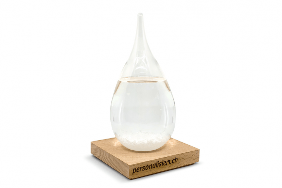 Sturmglas - mit Gravur 1 