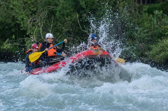 Whitewater Action - River Rafting im Engading inkl. Apéro | 1 Person 4 
