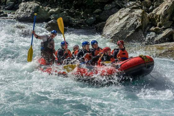 Whitewater Action - River Rafting im Engading inkl. Apéro | 1 Person 7 