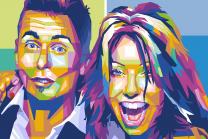 Illustration im PopArt Stil - Ihr Lieblingsfoto im PopArt Stil 