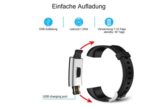 Montre Fitness Tracking - avec fonctions intelligentes  2 