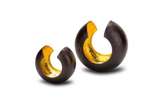 Geschenkset Abendstimmung - Teelicht + Kuscheldecke 3 