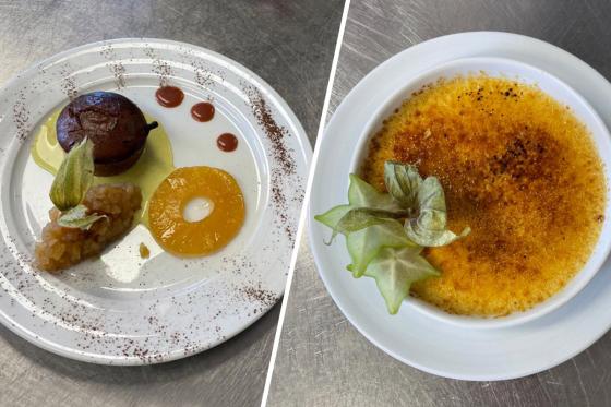 Séjour & menu à 3 plats - En chambre double avec terrasse pour 2 personnes 5 