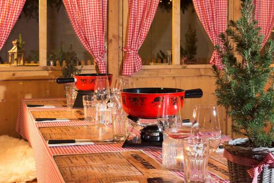 Fondue Chalet - 3-Gang-Menü für 4 Personen  