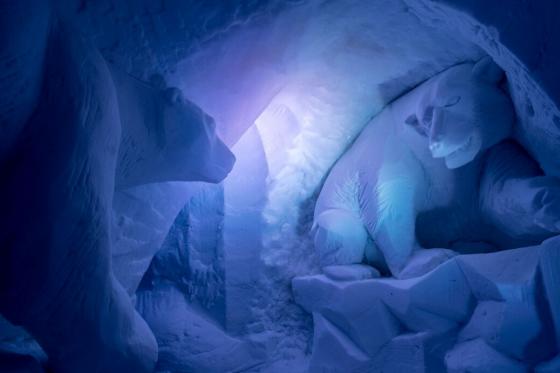 Nuitée en igloo pour 2 personnes - Aux Arcs, avec fondue, apéritif et dessert | en week-end 8 
