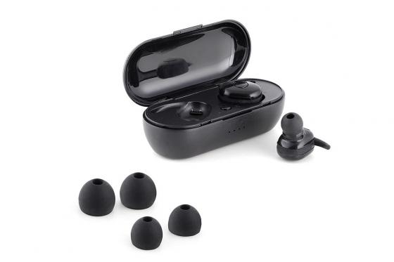 Bluetooth-Kopfhörer - kabellos - schwarz 1 