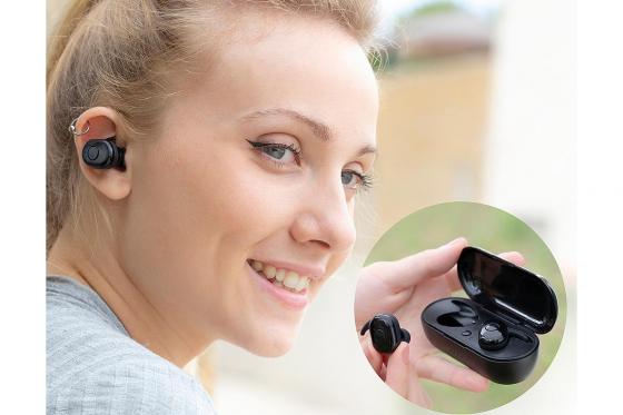 Bluetooth-Kopfhörer - kabellos - schwarz 4 
