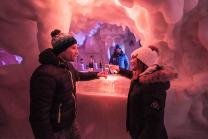 Apéritif dans un igloo - aux Arcs avec 2 verres au choix, charcuterie et fromage | 2 personnes