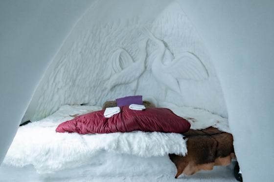 Nuitée en igloo pour 2 personnes - Aux Arcs, avec fondue, apéritif et dessert | en semaine 1 