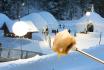 Menù con fonduta in un igloo - Per 2 persone, al Village des Neiges a Leysin (VD) 