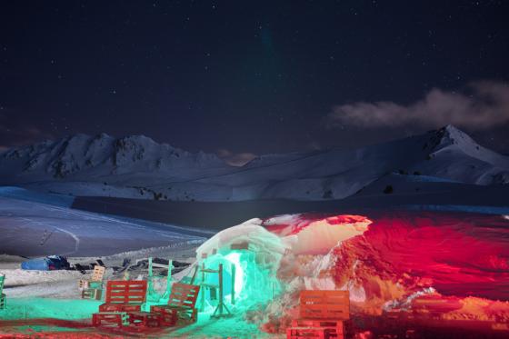 Nuitée en igloo pour 2 personnes - à Val Thorens, avec fondue, apéritif et dessert | en week-end 1 