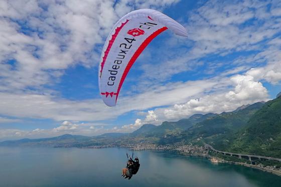 Gleitschirmflug - 360°-Fotos und Videos inklusive | 1 Person 1 