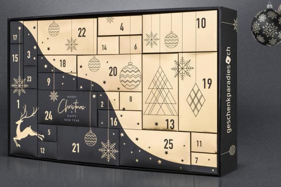 Calendrier de l'Avent  - pour couple, avec 25 portes  