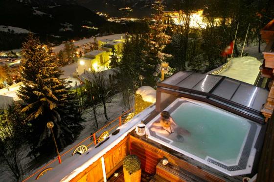 Romantischer Aufenthalt in Leysin - 1 Übernachtung mit Frühstück & Zugang zum Jacuzzi | Wochentags 14 