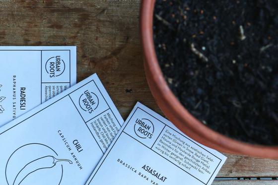 Saatgut-Jahresabo - 12 monatliche Bio-Saatgut Sendung von Urbanroots 5 