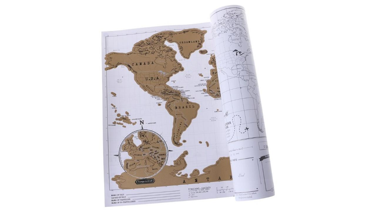 Mappa del mondo da grattare, Special Edition