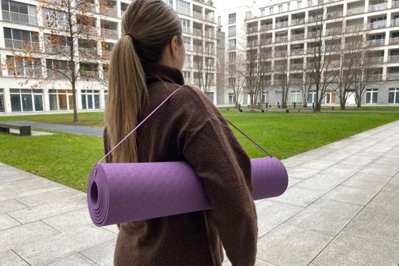 Tappetino da yoga - Deluxe performance | viola 1 