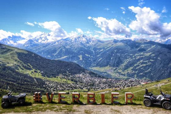 Quad-Tour - mit Walliser Apéro und Überraschungsgeschenk für 2 Personen  