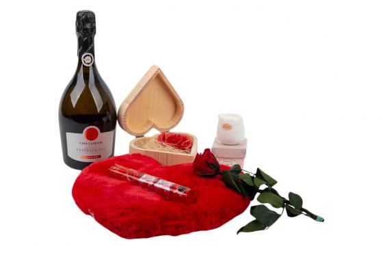 XL Romantik Geschenkset - inkl. Wishbox romantische Auszeit 1 