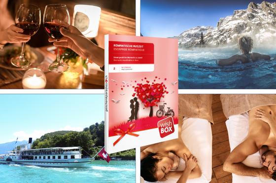 XL Romantik Geschenkset - inkl. Wishbox romantische Auszeit 3 