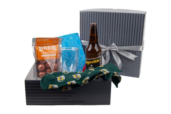 Coffret cadeau bière - avec bon pour un abonnement de bières  