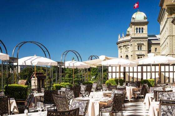 Luxus-Übernachtung in Bern - 1 Nacht im Bellevue Palace inkl. Frühstück und Verpflegung für 2 7 
