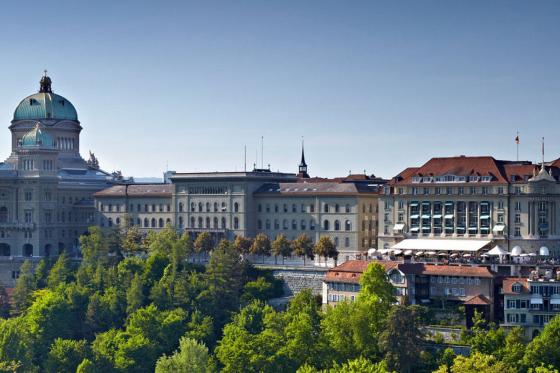 Luxus-Übernachtung in Bern - 1 Nacht im Bellevue Palace inkl. Frühstück und Verpflegung für 2 9 