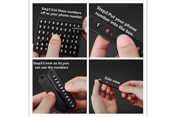 DIY Schlüsselanhänger - mit Zahlenkombination 4 