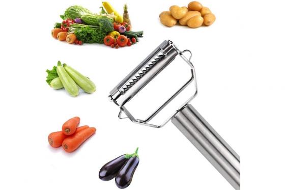 Éplucheur à julienne - Acier inoxydable  