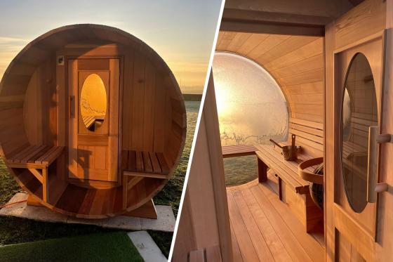 Sauna & repas face au Léman - Menu à 2 plats et accès de 2 heures au sauna 6 