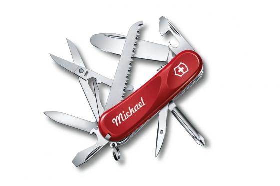 Victorinox Junior 04 - Couteau de poche - avec personnalisation   Victorinox Junior 04 - Couteau de poche - avec personnalisation