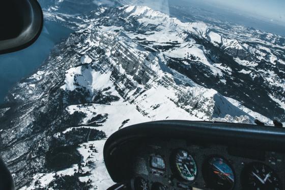 Vol en avion à Lausanne  - 45 minutes pour 2 personnes 2 