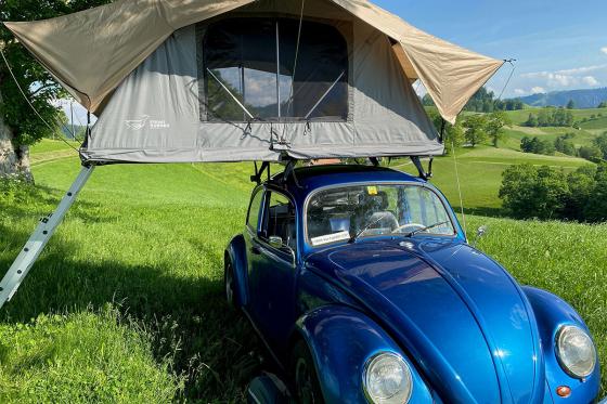 VW Käfer Dachzelt Übernachtung - Oldtimer fahren inklusiv Übernachtung im Dachzelt 3 