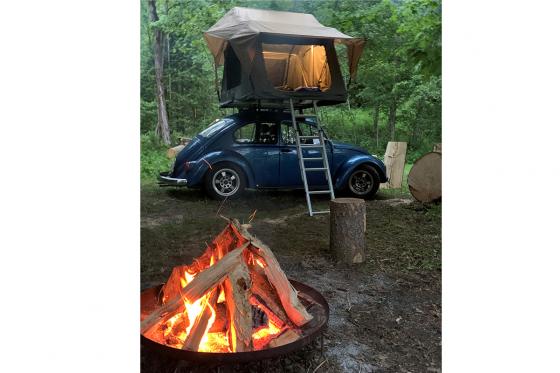 VW Käfer Dachzelt Übernachtung - Oldtimer fahren inklusiv Übernachtung im Dachzelt 6 