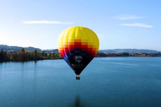 Montgolfière au lac de Sempach - 1h de vol pour 1 personne, avec photos et apéritif inclus  
