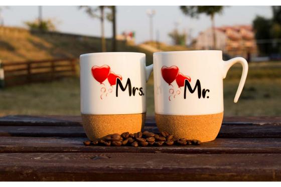 Mr & Mrs Tassen - 2er Set 2 