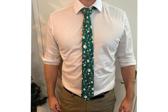 Krawatte & Socken Xmas-Set - AKTION CHF 9.95 statt 25.90 - Must have! 1 