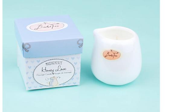 Mini-Massagekerze - Honey love  