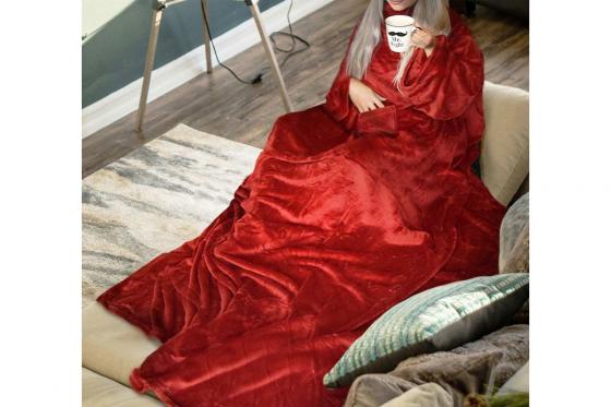 Ärmeldecke - deluxe-rot 1 