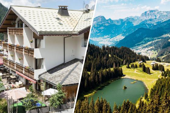 Séjour romantique à Châtel - 1 nuit avec petit déjeuner et menu à 3 plats pour 2 personnes 4 