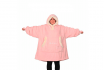 XXL Kuschelpullover Pink - personalisierbar 