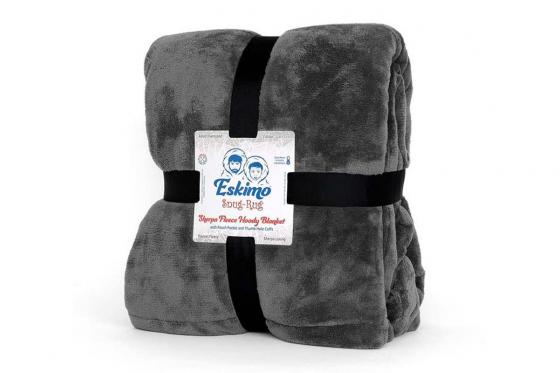 XXL Kuschelpullover Slate grey - personalisierbar 6 