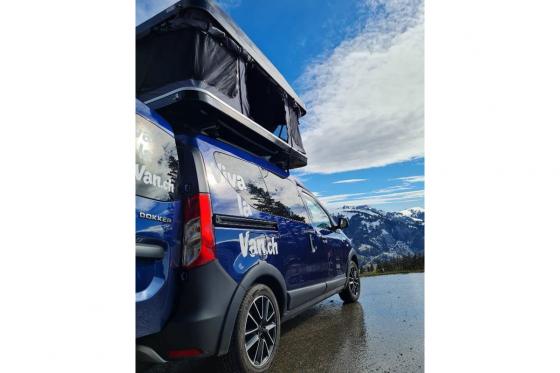 Location de mini van - avec tente de toit et vue 360° pour un week-end 2 