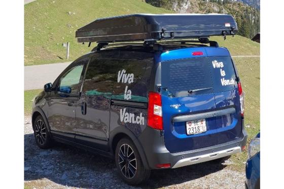 Location de mini van - avec tente de toit et vue 360° pour un week-end 6 