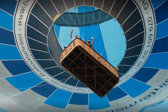 Montgolfière à Berne  - 1h de vol pour 1 personne à 3000 m. d'altitude  