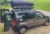 Location de mini van - avec coffre de toit pour une semaine 
