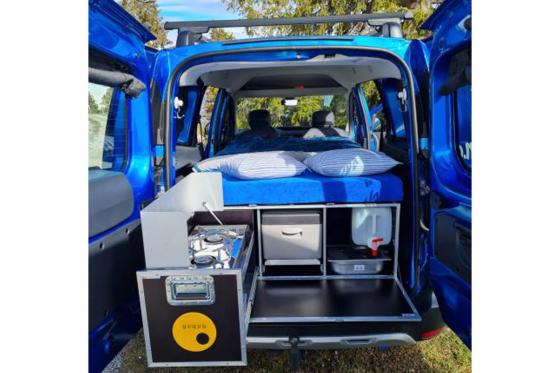 Mini Camper mieten - für eine Campingwoche zu zweit 2 