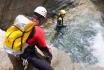 Canyoning und Abseilen aus 100 m - Adrenalin in der Pissot-Schlucht | für 4 4