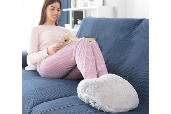 Elektrischer Fusswärmer - flauschig und bequem 1 